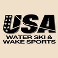 USAWSWS - Classic Black Logo Tote - Cream