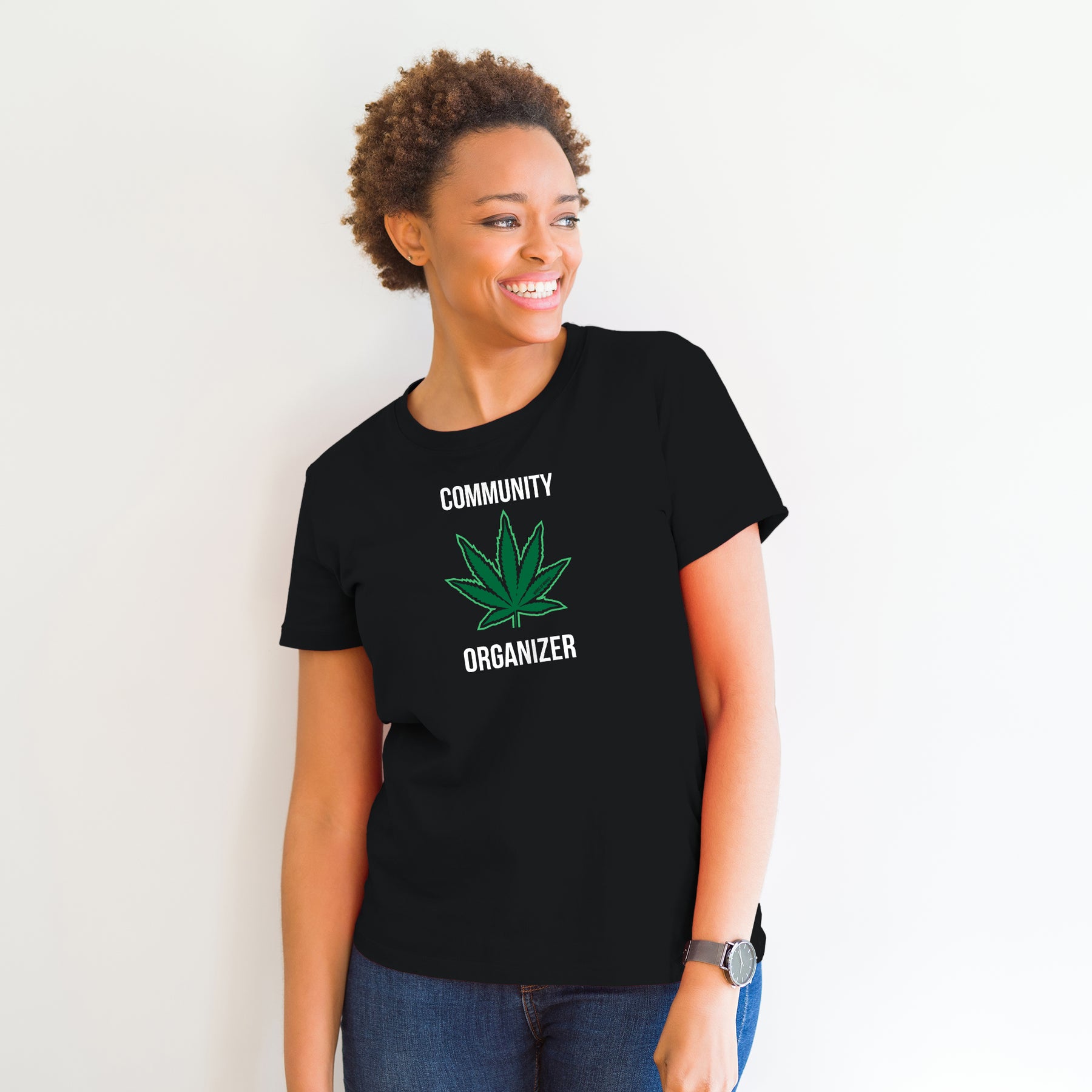 Words of Wonder Community Organizer T-shirt- Black – Underground Printing  Online Stores