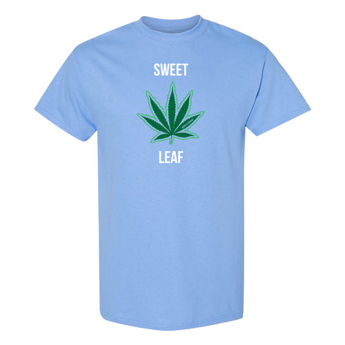 Words of Wonder Sweet Leaf T-Shirt- Carolina Blue