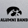 University of Iowa Alumni Band Long Sleeve T Shirt - Sport Grey