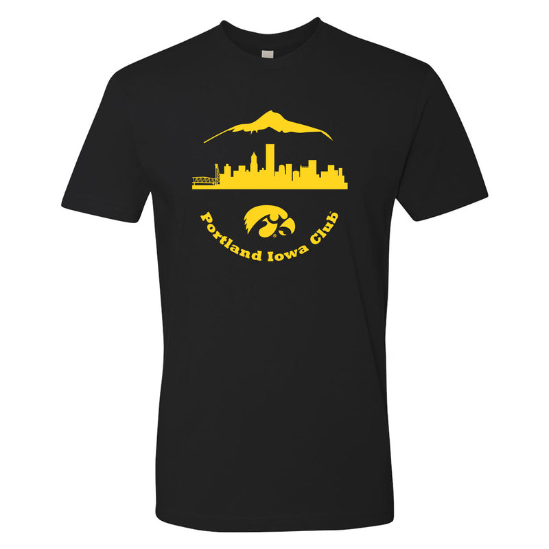 Portland Iowa Club T-shirt - Black