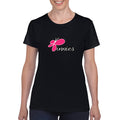 Pinnies Womens T-Shirt Logo - Black