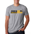 I Club Chicago Premium T-Shirt - Heather Grey