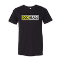 DocHeads Center Chest Logo T-shirt - Black