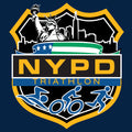 NYPD Triathlon Team Zip Hoodie - Navy