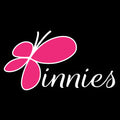 Pinnies Ladies Tank Logo - Black