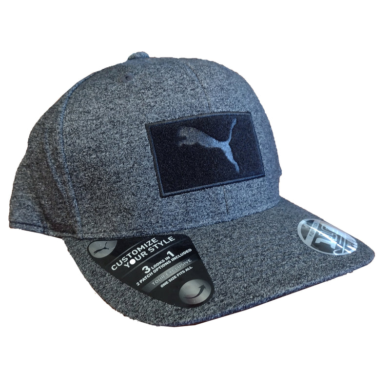 Black Puma Hat + PGA Badge (Old Logo)