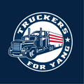 Truckers For Yang Snapback Cap - Navy